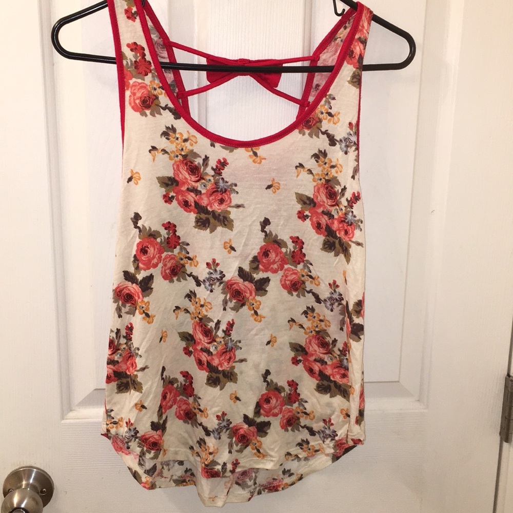 FLORAL TANK TOP